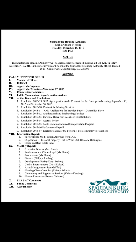2015-12-15 agenda