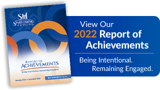 View our 2022 report of achievements: Being Intentional. Remaining Engaged